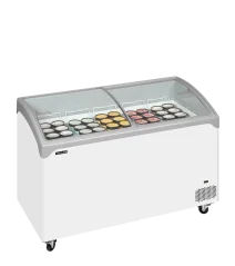 Pultová mraznička prosklené oblé víko - NIC402SCEB