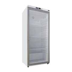 Chladicí skříň REDFOX DNR 400/G | 305 l | Prosklené dveře | Bílá