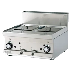 
                                    Fritéza plynová dvojitá 0,75 kW/l, 8+8 l bez podestavby
                                