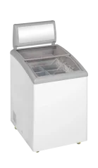 Pultová mraznička prosklené posuv. víko - TEFCOLD IDC152C-W1